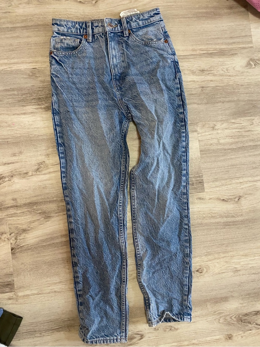 Zara Denim Straight Leg Jeans